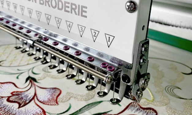 Découvrez la machine à broder semi-industrielle de Maison Broderie